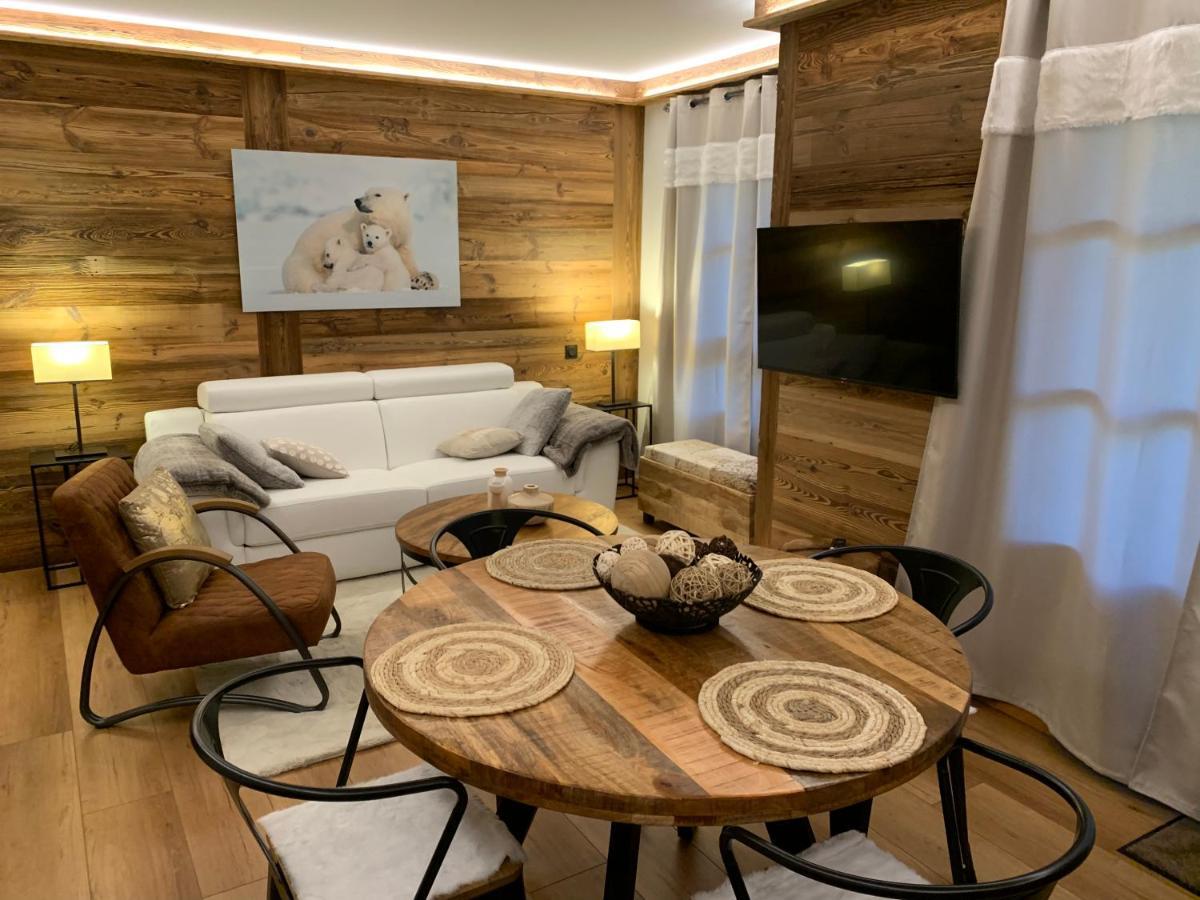Appartement Luxe Prince Des Cimes Arc 1950 Piscine Interieure Et Exterieure Les Arcs  Екстериор снимка